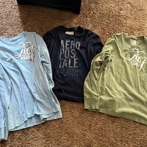 Aeropostale Long Sleeve Tees
